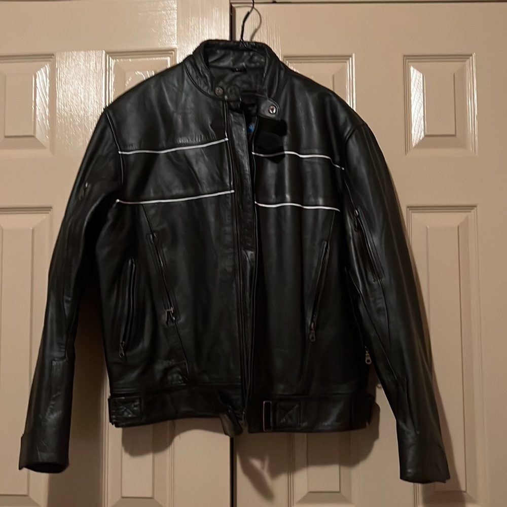 Leather Motorcycle Jacket